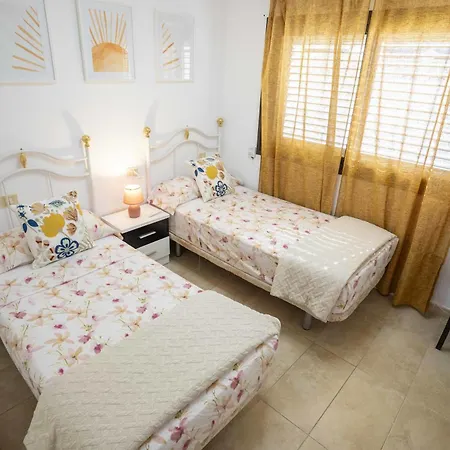 Vera Mar 9a - Primera Linea Con Piscina Y Parking Апартаменты Лос Кристианос
