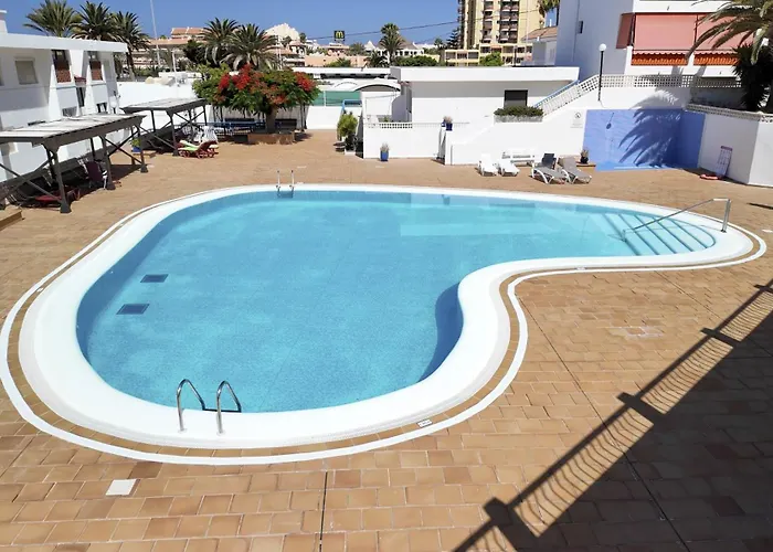 Vera Mar 9a - Primera Linea Con Piscina Y Parking Appartamento Los Cristianos (Tenerife)