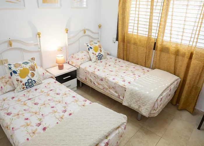 Vera Mar 9a - Primera Linea Con Piscina Y Parking Appartamento Los Cristianos (Tenerife)